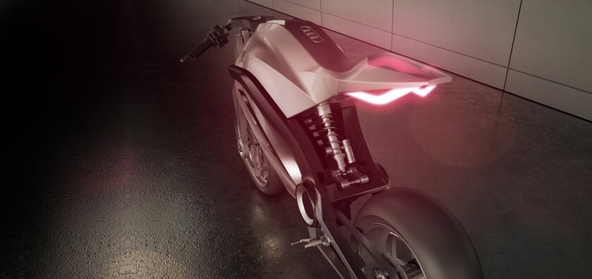 Audi roadster Motorrad concept
