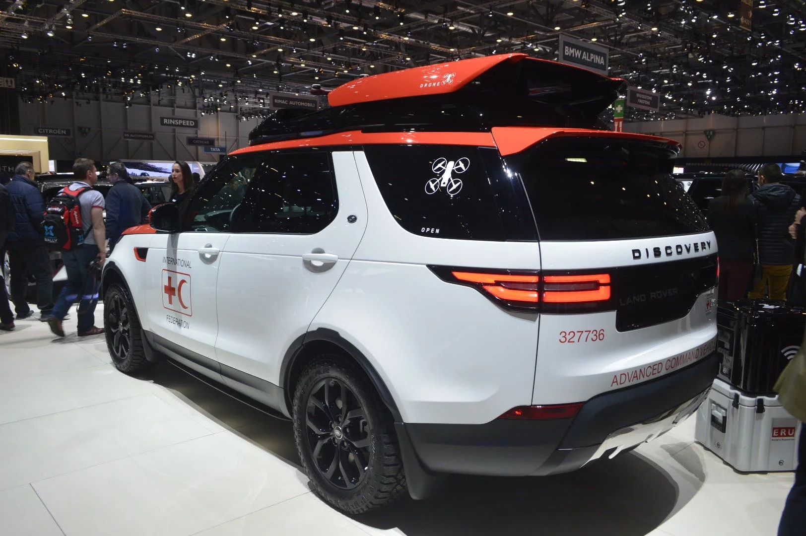 The Project Hero vehicle was built specifically for use by the Austrian Red Cross