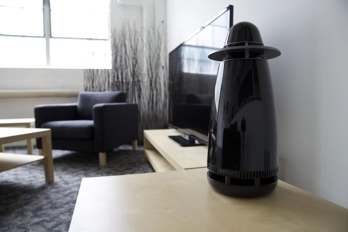 The Archt One's Sound Array evenly disperses distortion-free omnidirectional sound throughout a room