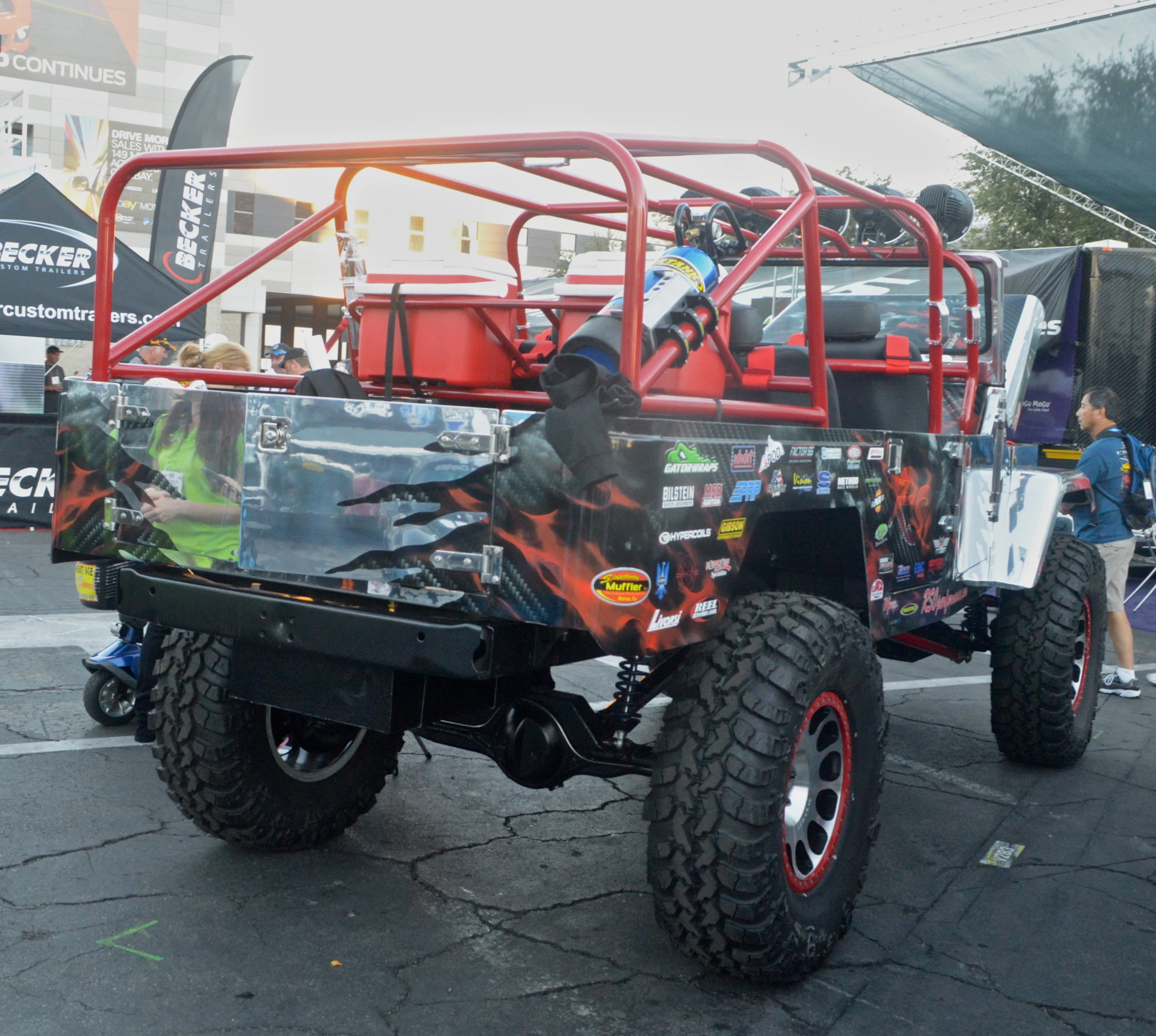 RSO Performance's "The Sniper" is built around an FJ40 quad cab body (Photo: C.C. Weiss/Gizmag)