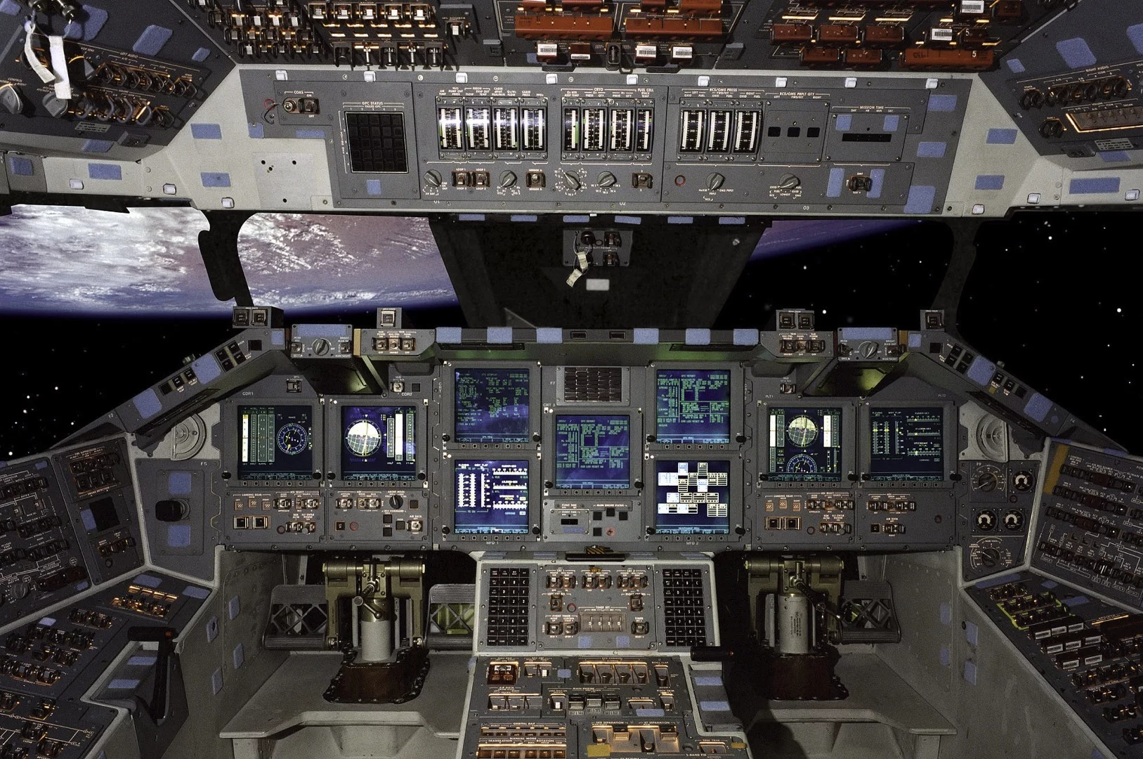 Space Shuttle interior