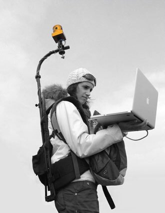 yellowBird's 360-degree video capture setup
