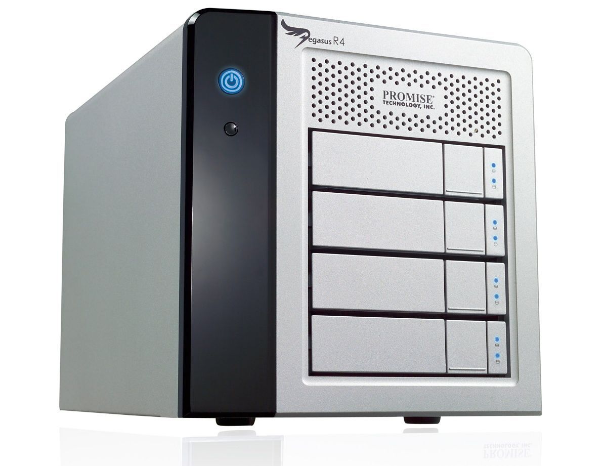 The Thunderbolt-packing R4 RAID storage solution from Promise