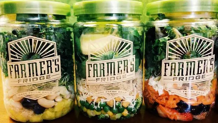 Meals are served in jars