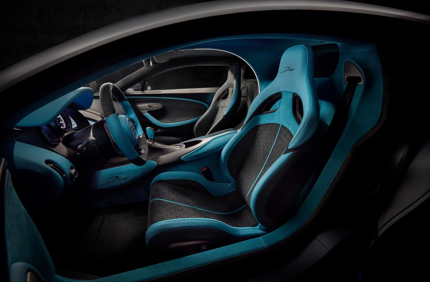 Bugatti Divo: sporty interior