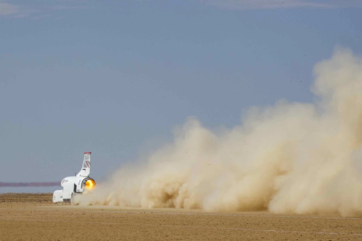 The Bloodhound LSR car has now completed its phase of high-speed testing