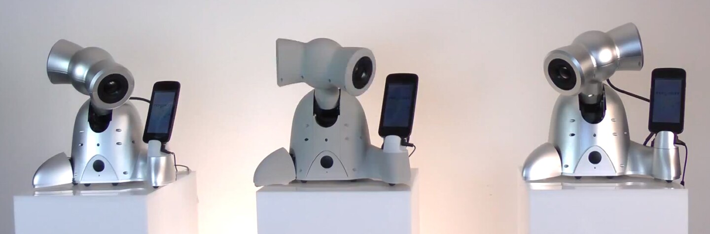 Shimi The Dancing Robotic Smartphone Dock Travis / shimi robotic speaker dock travis (aka shimi) is a robotic smartphone speaker dock and music listening companion.