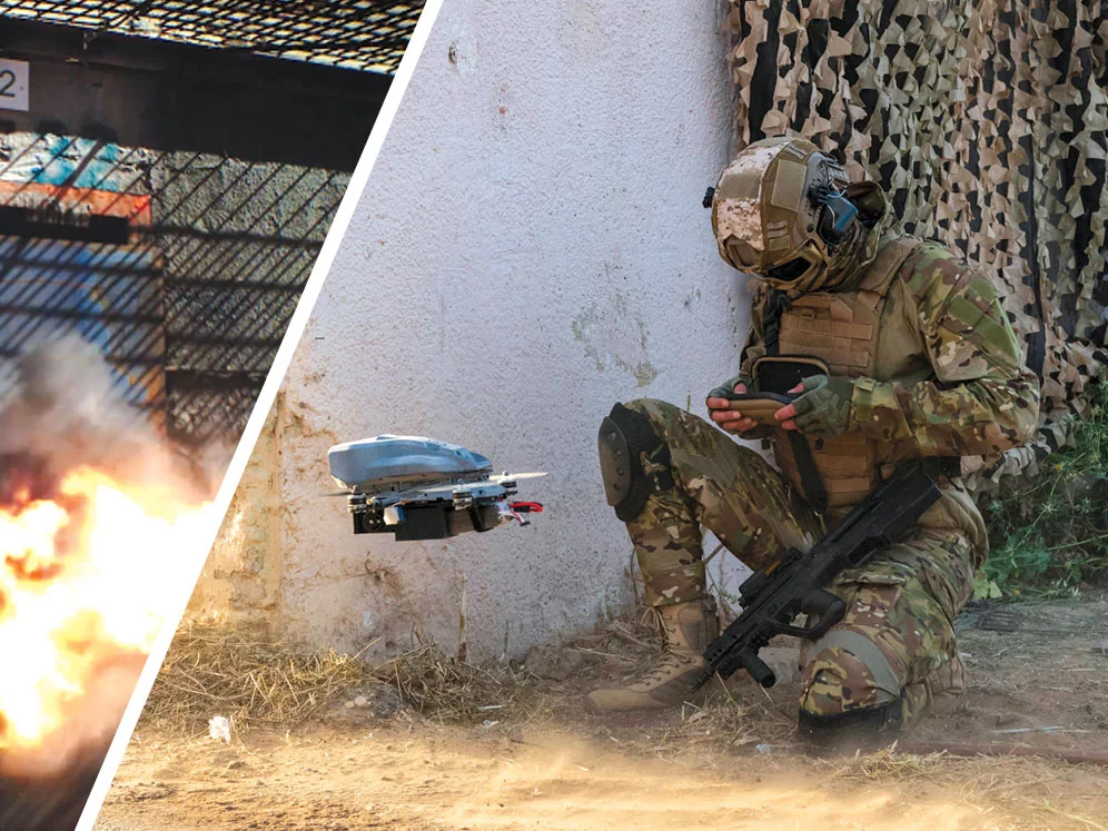 A lethal search, map and destroy combat drone capable of operating autonomously, either alone or in swarms