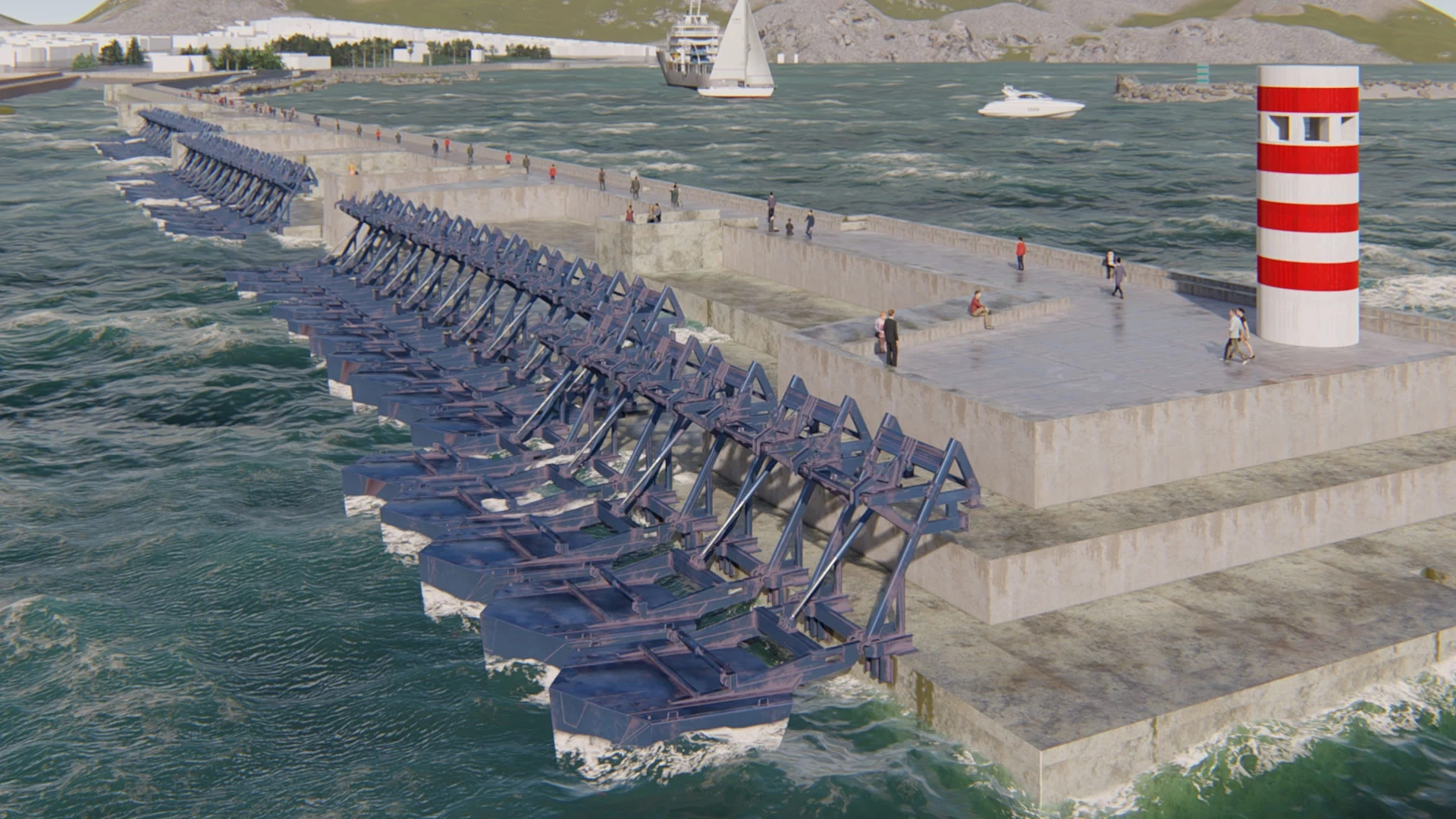 Eco Wave Power's Porto station will also host a wave energy museum and education center