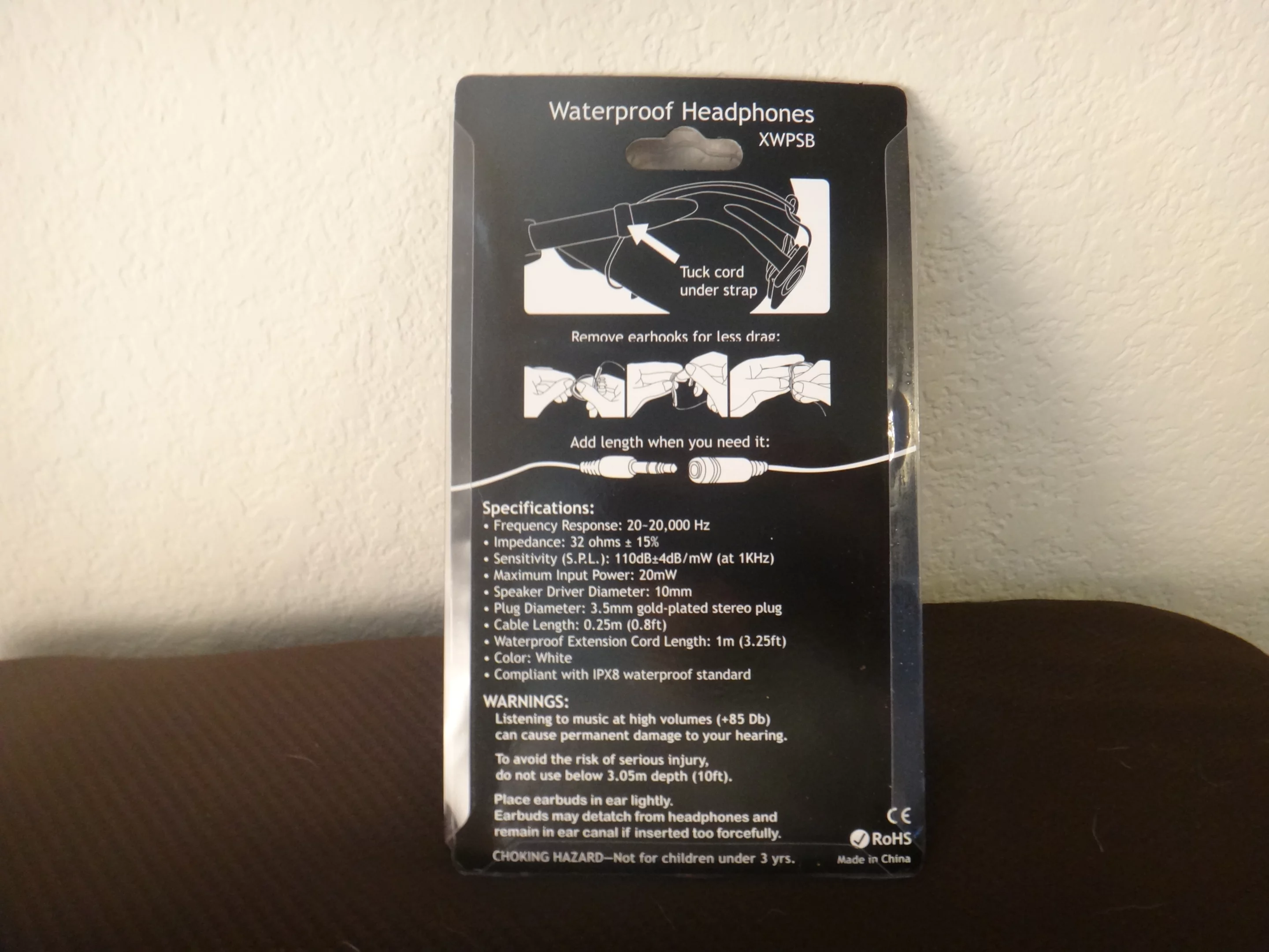 They're comfortable enough to wear, but if you're not in the water, you're better off using Apple's earbuds or a different set of headphones entirely