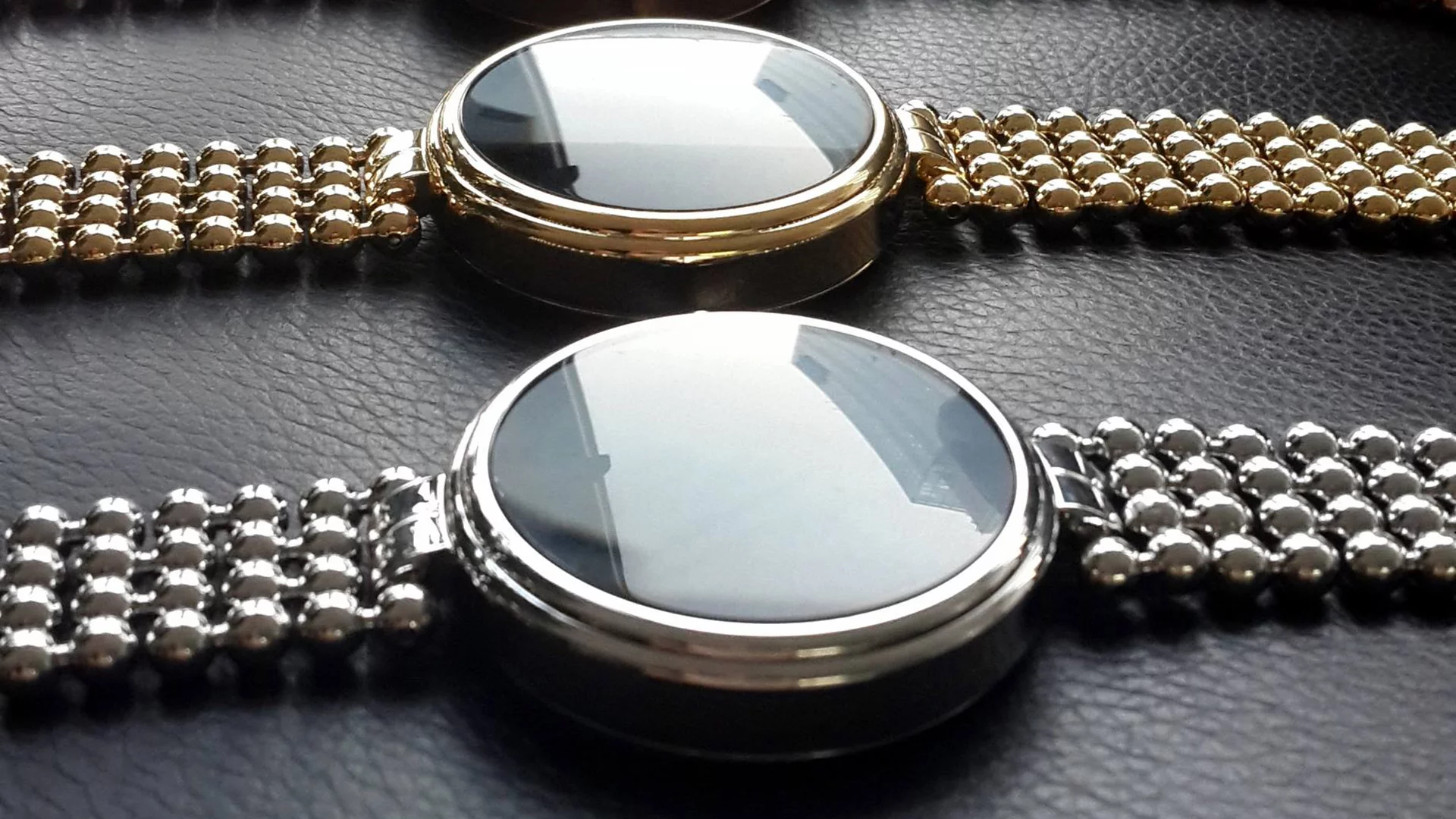 The watch will be available in three finishes