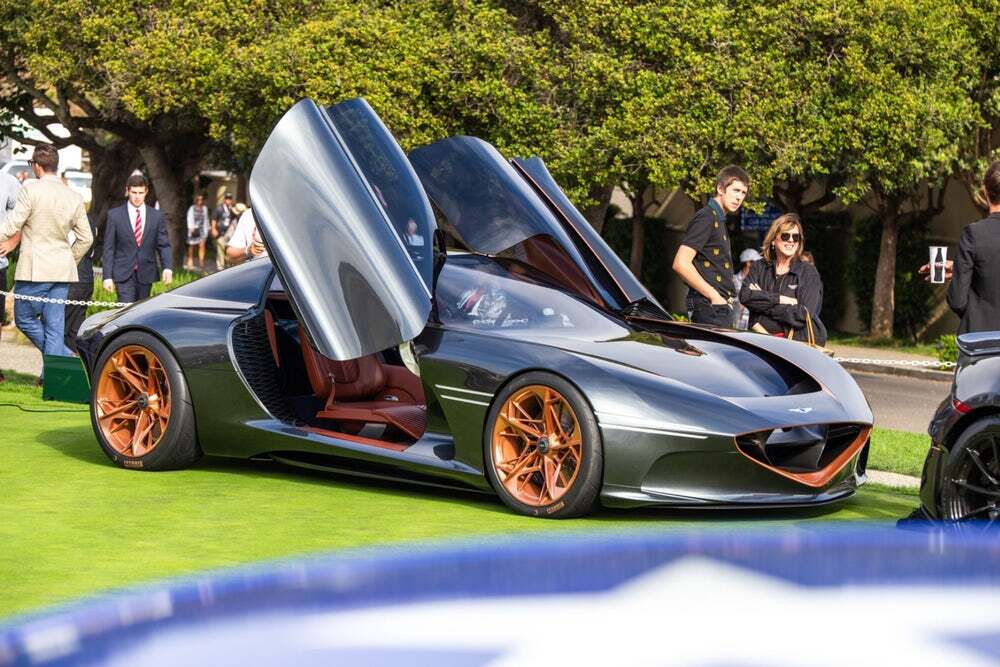 Genesis Essentia on show at Pebble Beach Concours d'Elegance