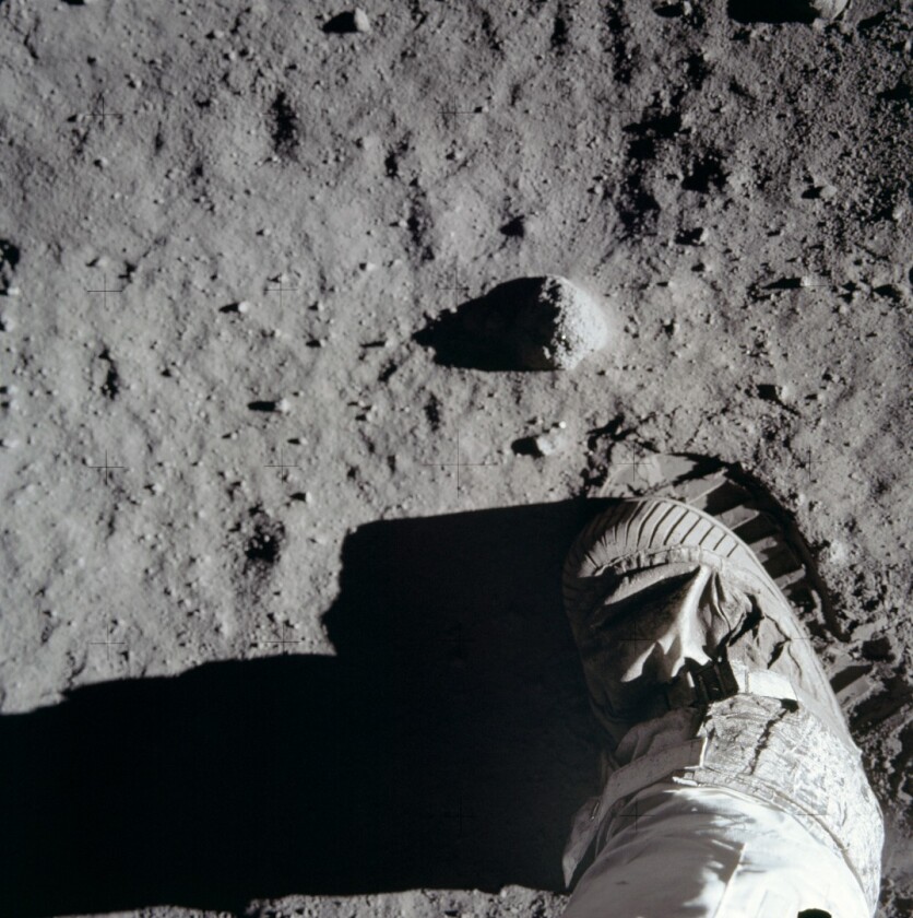 One small step for man