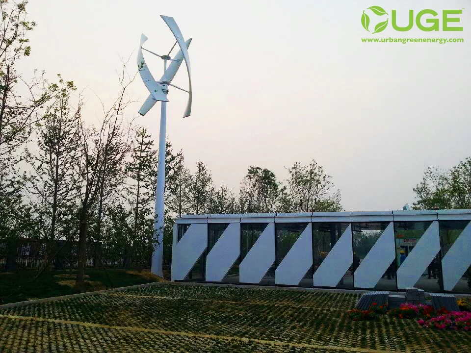 Compared with the previous model, the new turbine's design aims for better efficiency at moderate wind speeds, which UGE plans to integrate with its hybrid energy projects
