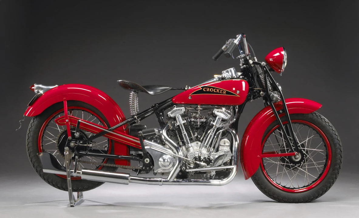 This 1937 Crocker 'Hemi-Head' came from the Silverman Museum was sold by Bonhams for $276,500 in November, 2006