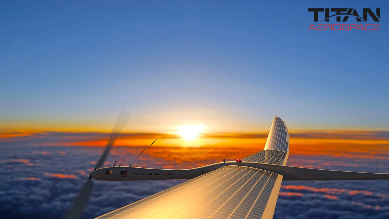 The company has reportedly already flown smaller prototypes, and hopes to have the full-sized Solara 50 and 60 available with a year