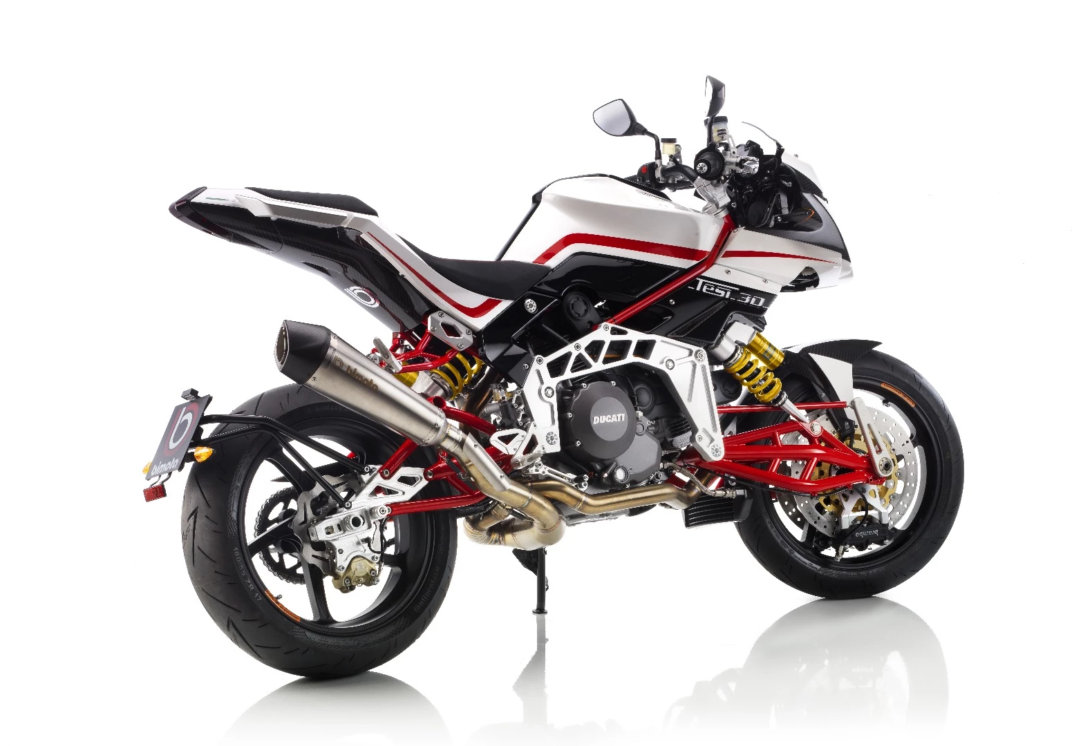 Bimota TESI 3D: hub-steered exotic goodness with a slightly underpowered motor