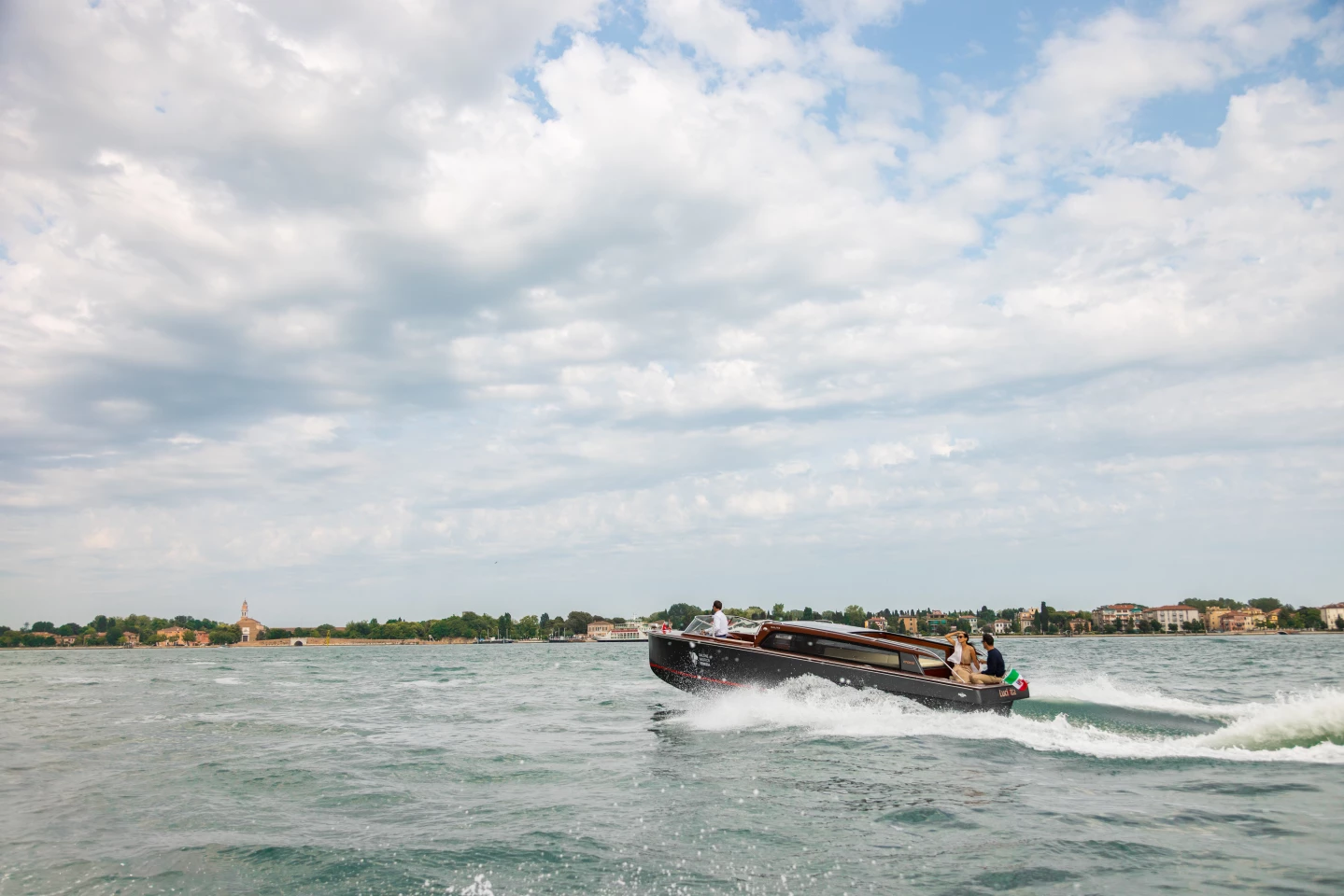 "Lucietta is not simply an 'excellence of the lagoon's know-how' but also a contribution to the debate on public transport in Venice, a solution capable of integrating with fast-charge tools for cars and offering performances and ranges equal to those of the endothermic boats that currently work in the Venetian waters"
