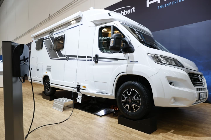 Knaus shows the E.Power Drive at the 2021 Caravan Salon