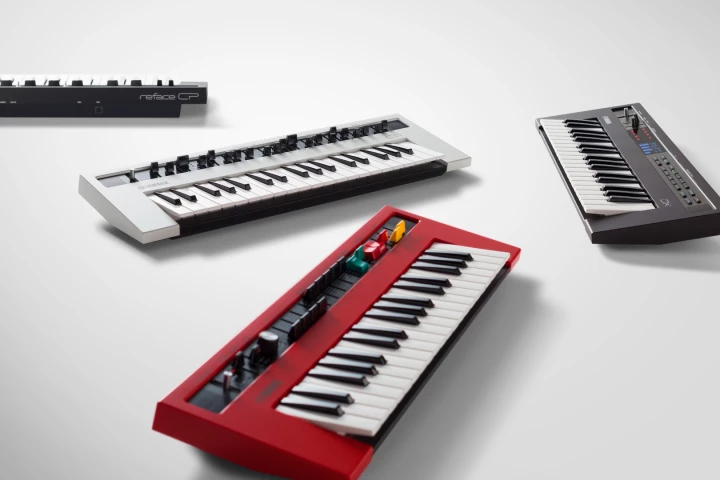 Yamaha says its new reface series keyboards offer portability and a powerful sound