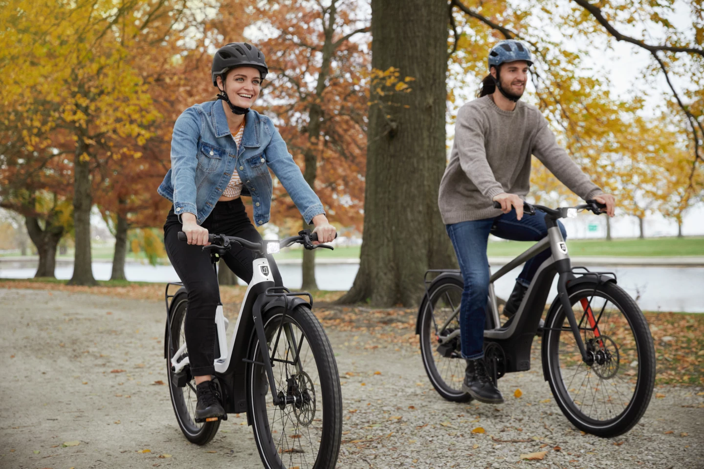 The Serial 1 ebikes, including the RUSH/CTY models shown, have been designed for urban commuters and recreational riders