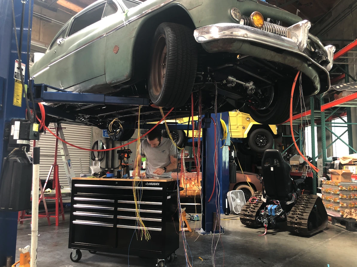 Building the 1949 Mercury EV Derelict