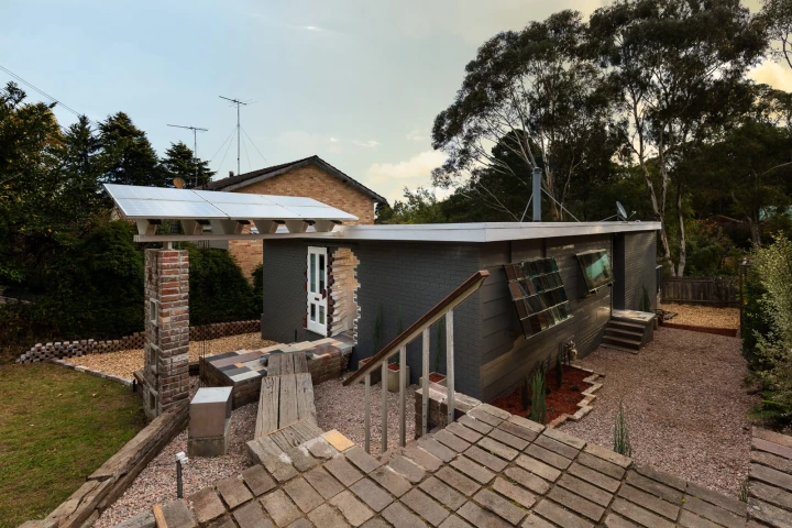 After spending the best part of a decade creating the impressive Up-Cycle House, Alexander Symes recently sold it for an undisclosed sum