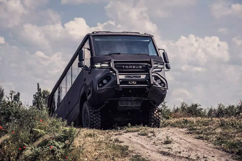 Built to go where other buses are not