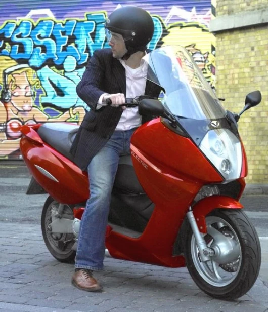 the Vectrix scooter
