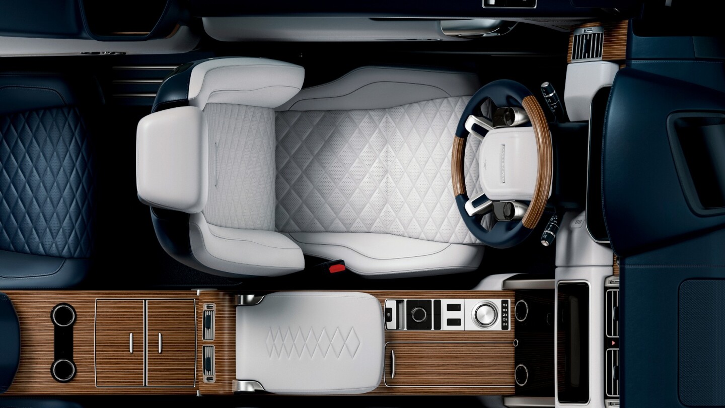 The SV Coupé can be customized with an endless smorgasbord of colors, materials, leathers, veneers and and interior appointments
