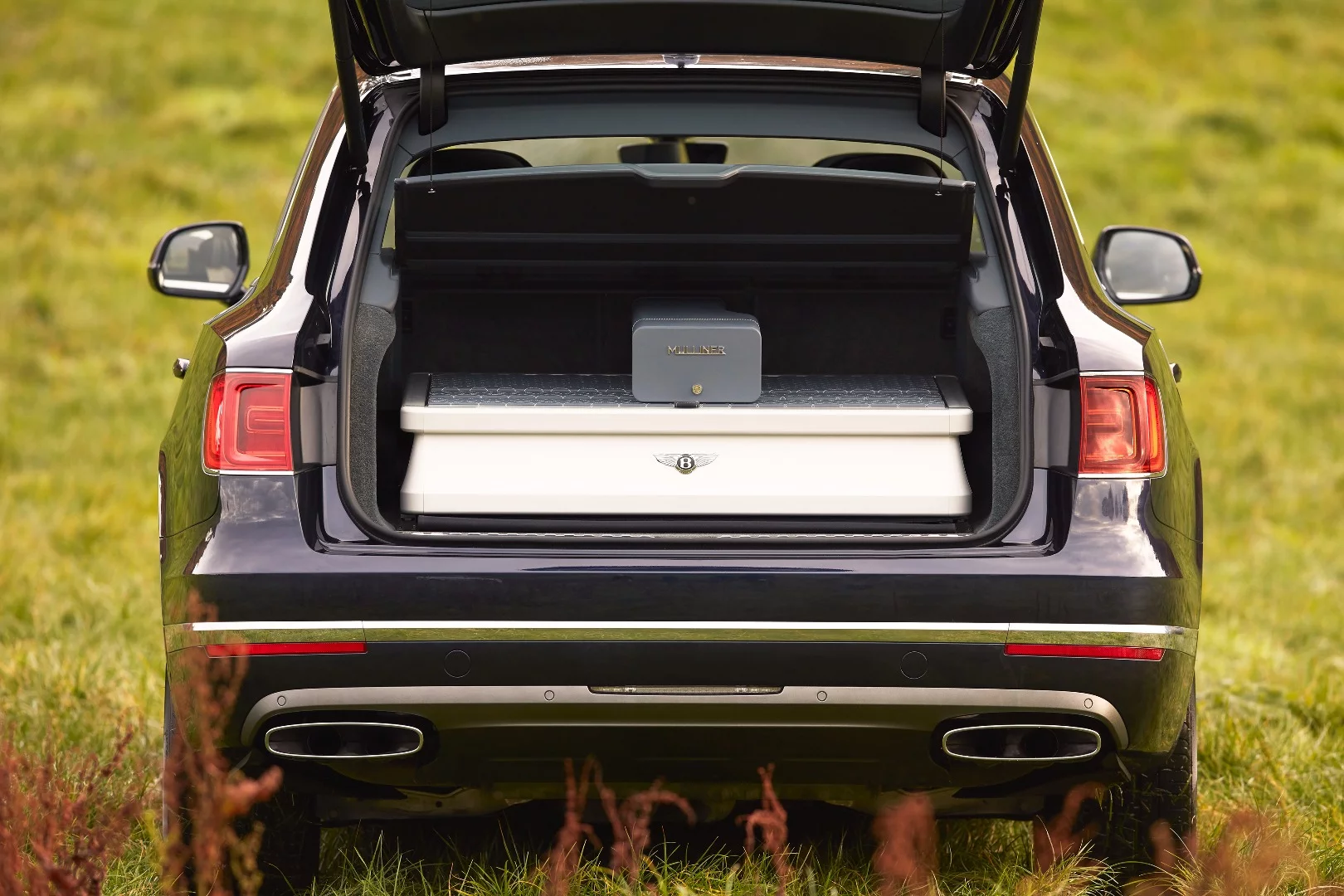 Following the likes of the Bentayga Fly Fishing and Bentayga Falconry comes the Bentayga Field Sports, for those whose bespoke, handcrafted shotguns can only travel in style