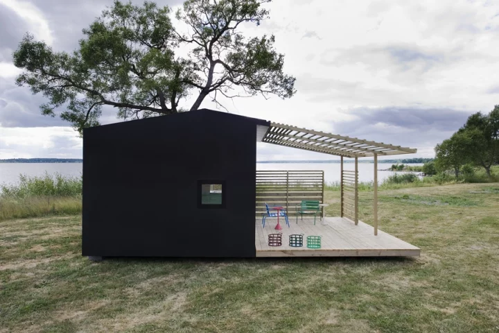 The Mini House is a flat-packed house that can be constructed in a matter of days (Photo: Andy Liffner)