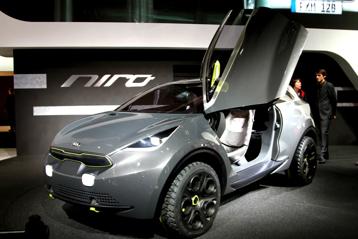 Kia Niro has debuted at the Frankfurt Motor Show (Photo: Gizmag.com)