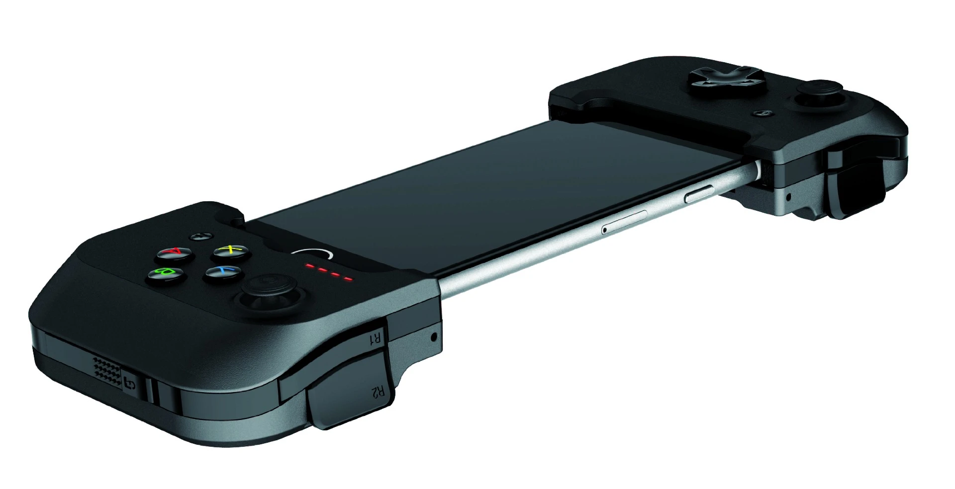 The accessory stretches to fit either an iPhone 6/s or iPhone 6/s Plus (2014 and 2015 models)