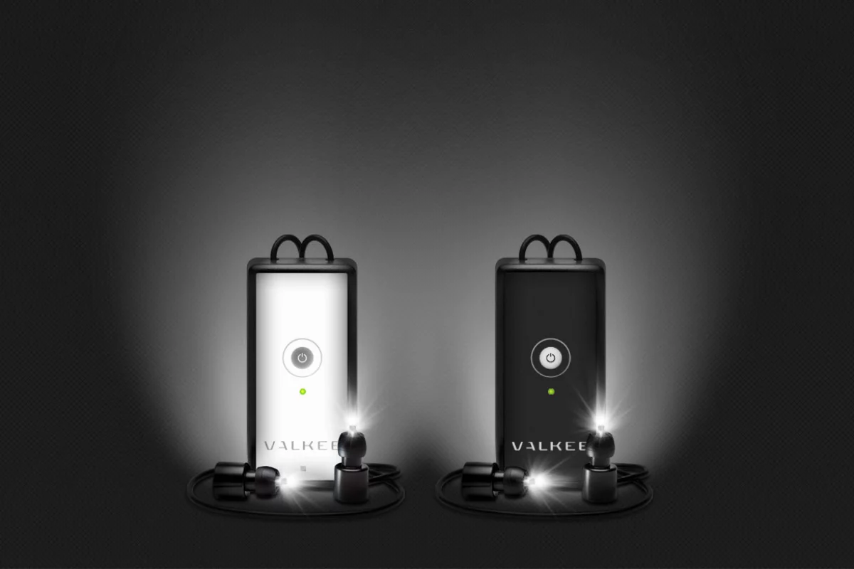 The Valkee is a device that its makers claim can treat seasonal affective disorder, by shining light into the user's brain through their ear canals