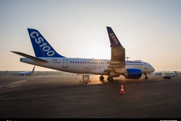 The CS100 is a narrow-body, twin-engine, medium-range jet airliner