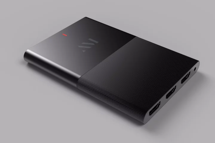 The Aftermaster Pro features a slick, compact design, available in three finishes