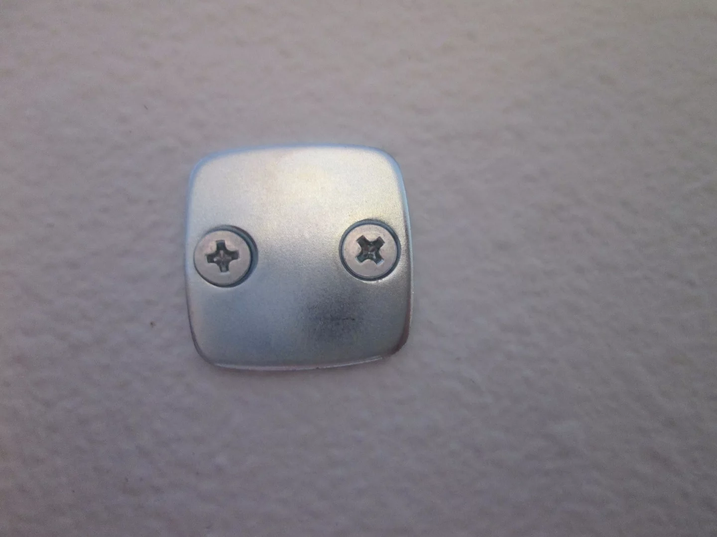 The Ezviz Mini camera has an included steel mounting plate