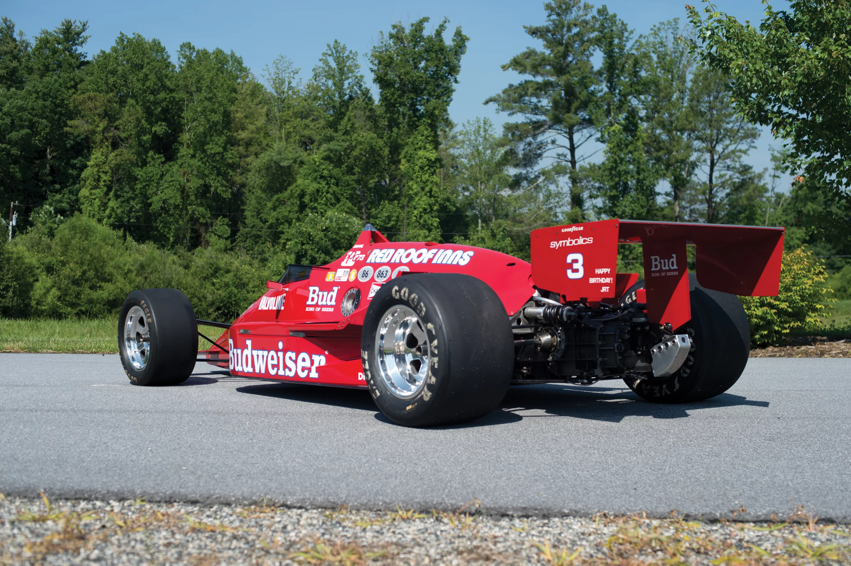 Estimated to sell for between US$1,750,000 and US$2,500,000, this 1986 March 86C won the 1986 Indianapolis 500 and the 1986 CART IndyCar Championship in the hands of Bobby Rahal. Back then, Rahal was a young driver with a lot of promise, and the car had been designed by a young race engineer with a lot of promise – Adrian Newey. Newey has since gone on to become the most successful racing car designer in history - this was his first championship winning design. Official Auction Description and Images Photo: Jamey Price