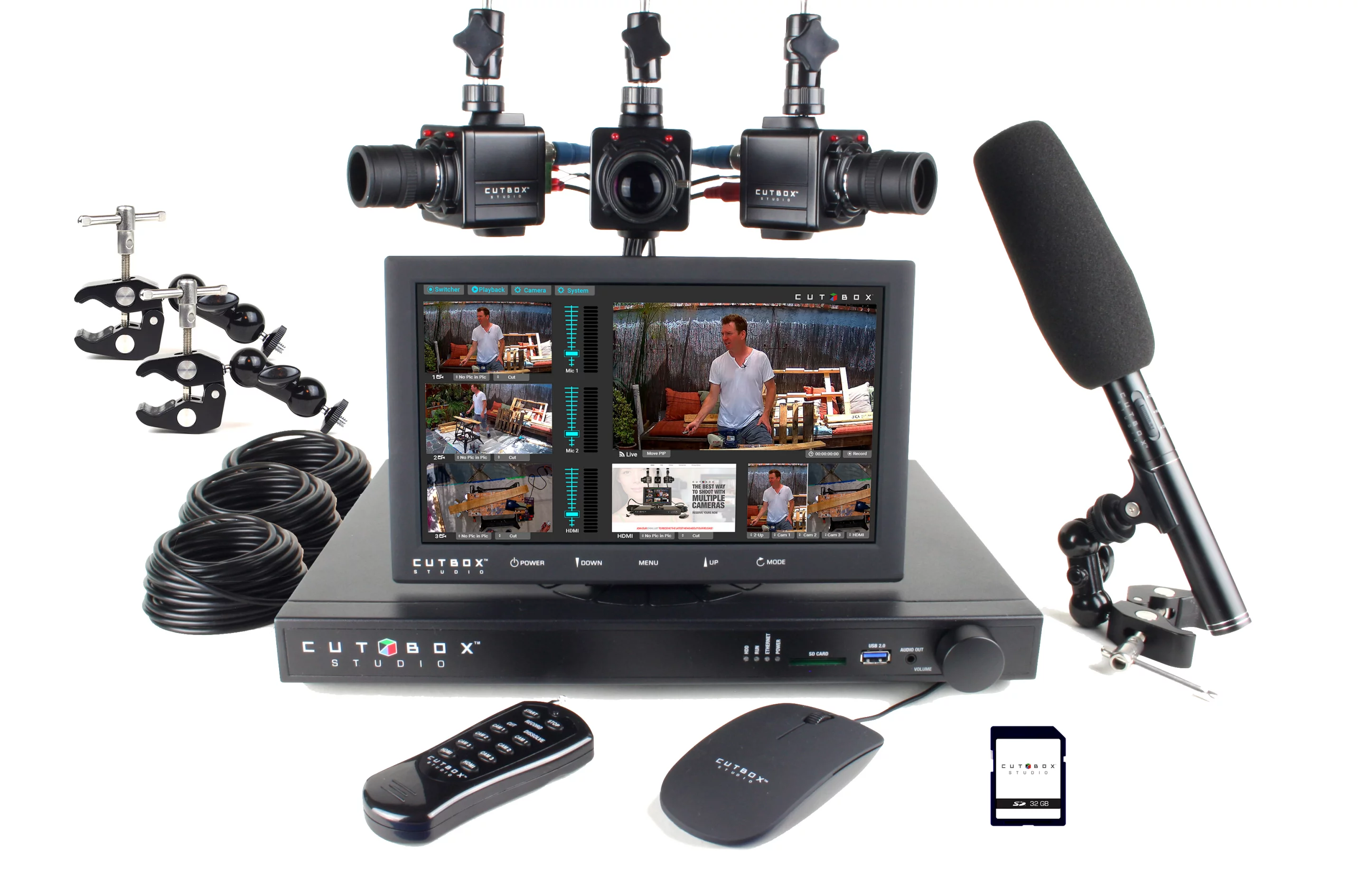 The complete Cutbox Studio system