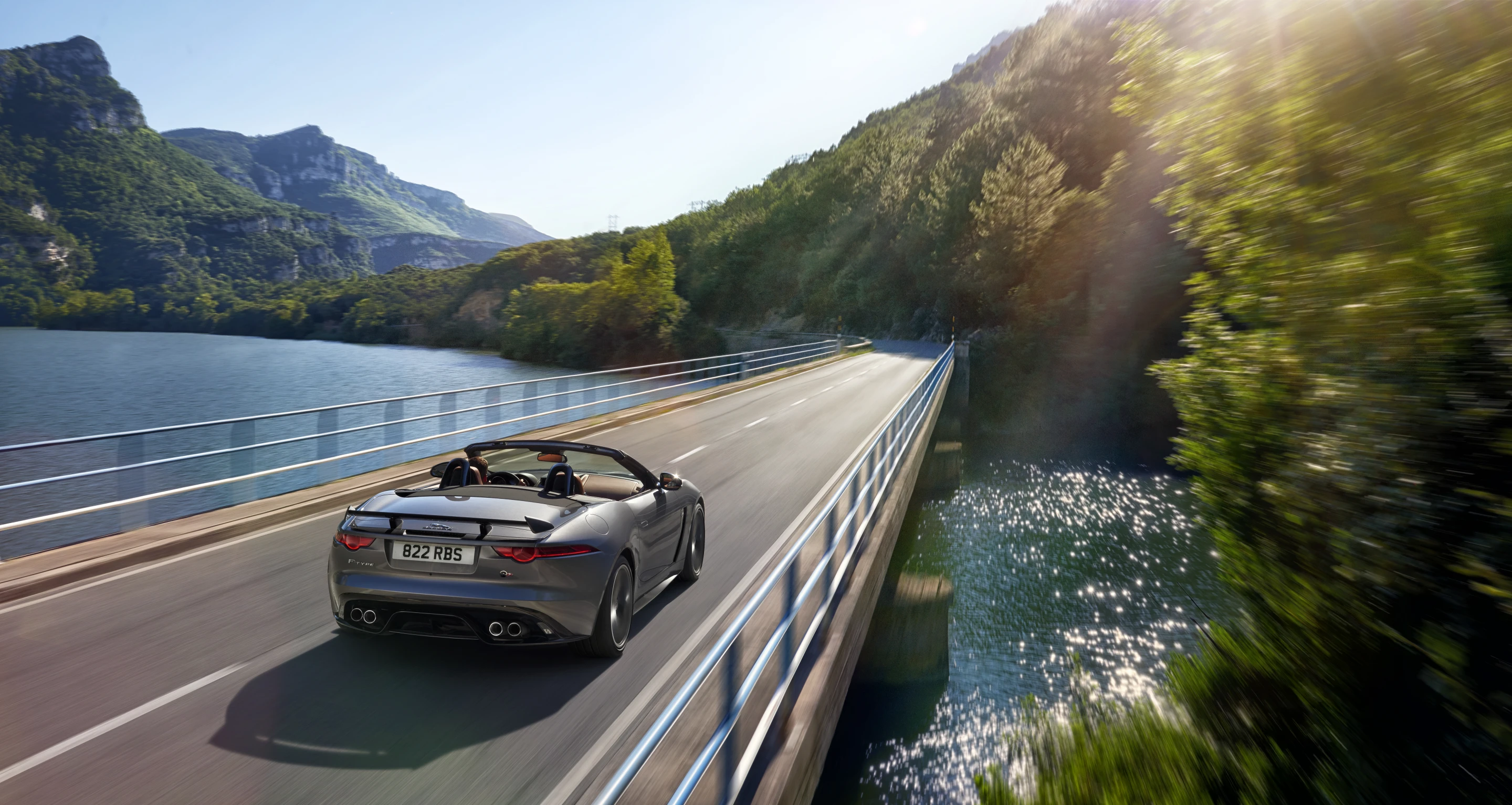 The Jaguar F-Type SVR has a five-liter engine