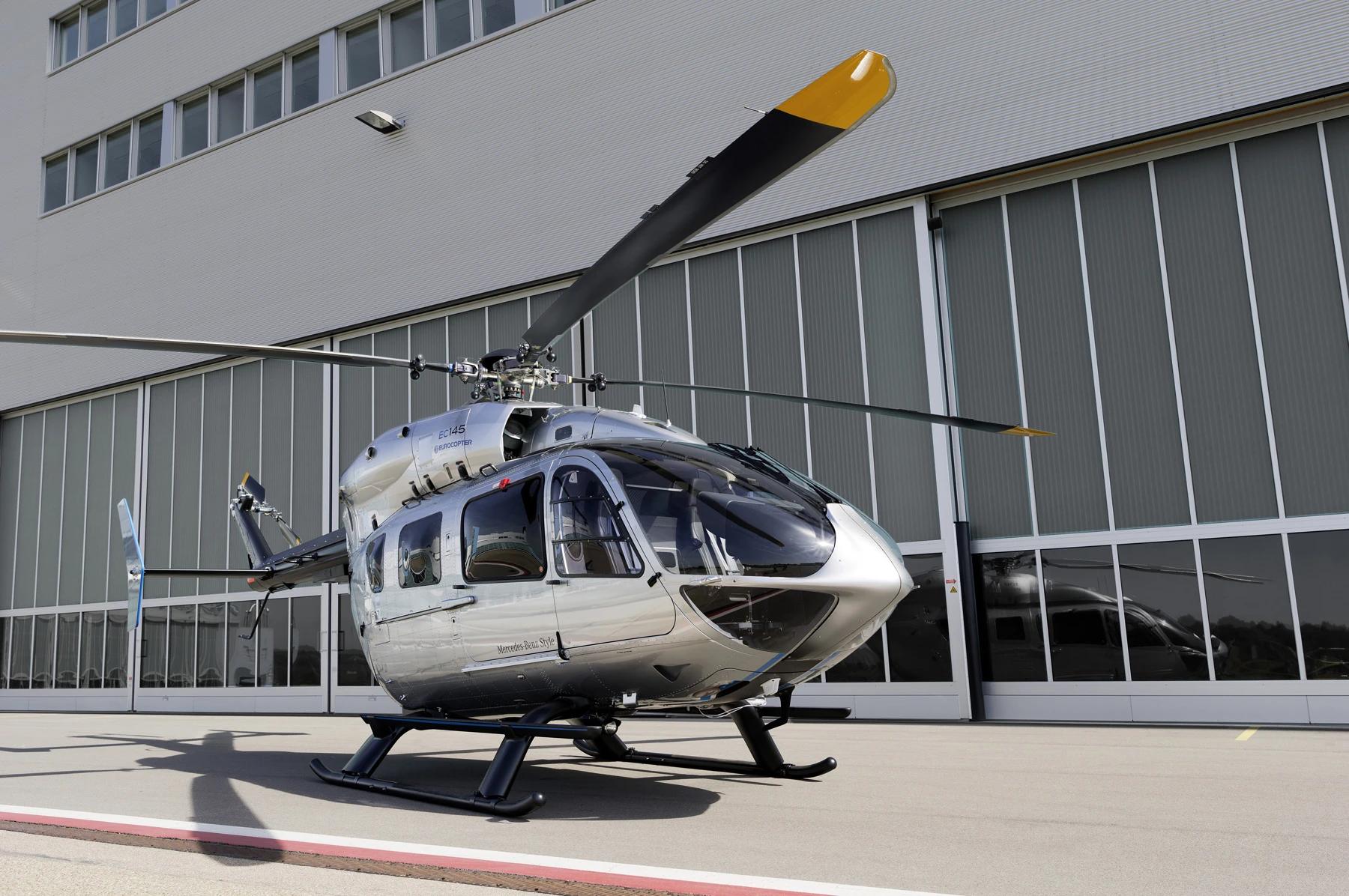 Eurocopter's EC145 Mercedes-Benz Style luxury helicopter