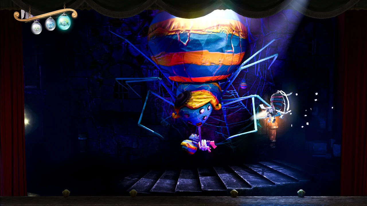 Sony's Puppeteer is a 2D side-scroller set within a colorful world