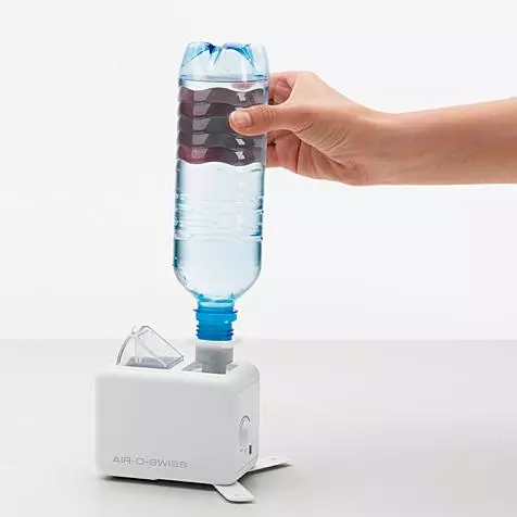 The 7146 uses an ordinary bottle of store-bought drinking water