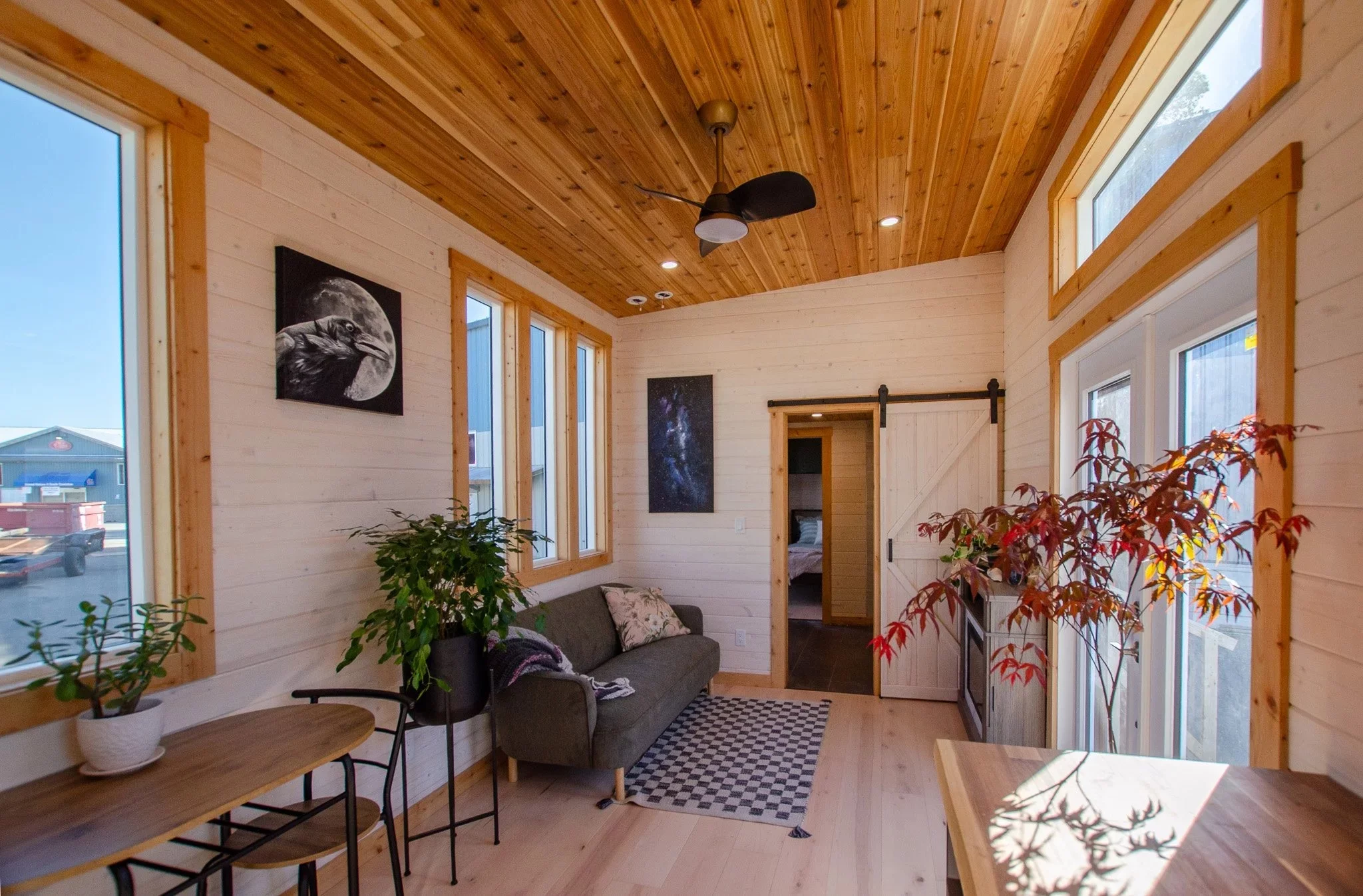 The Thicket's interior looks well-proportioned thanks to its extra width