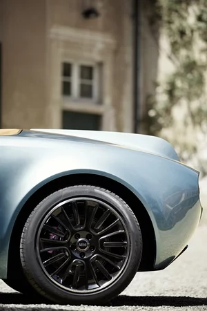 It has uniquely-styled wheels