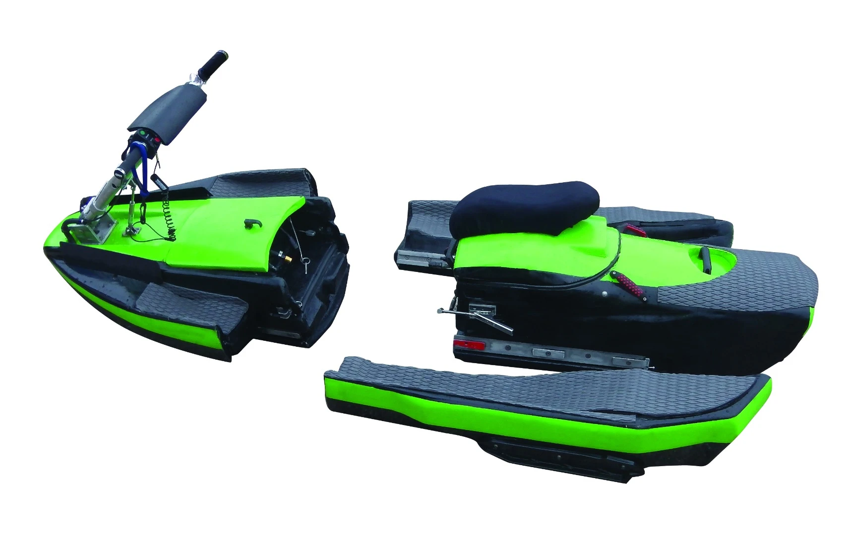 The four separate modules of the BomBoard modular PWC