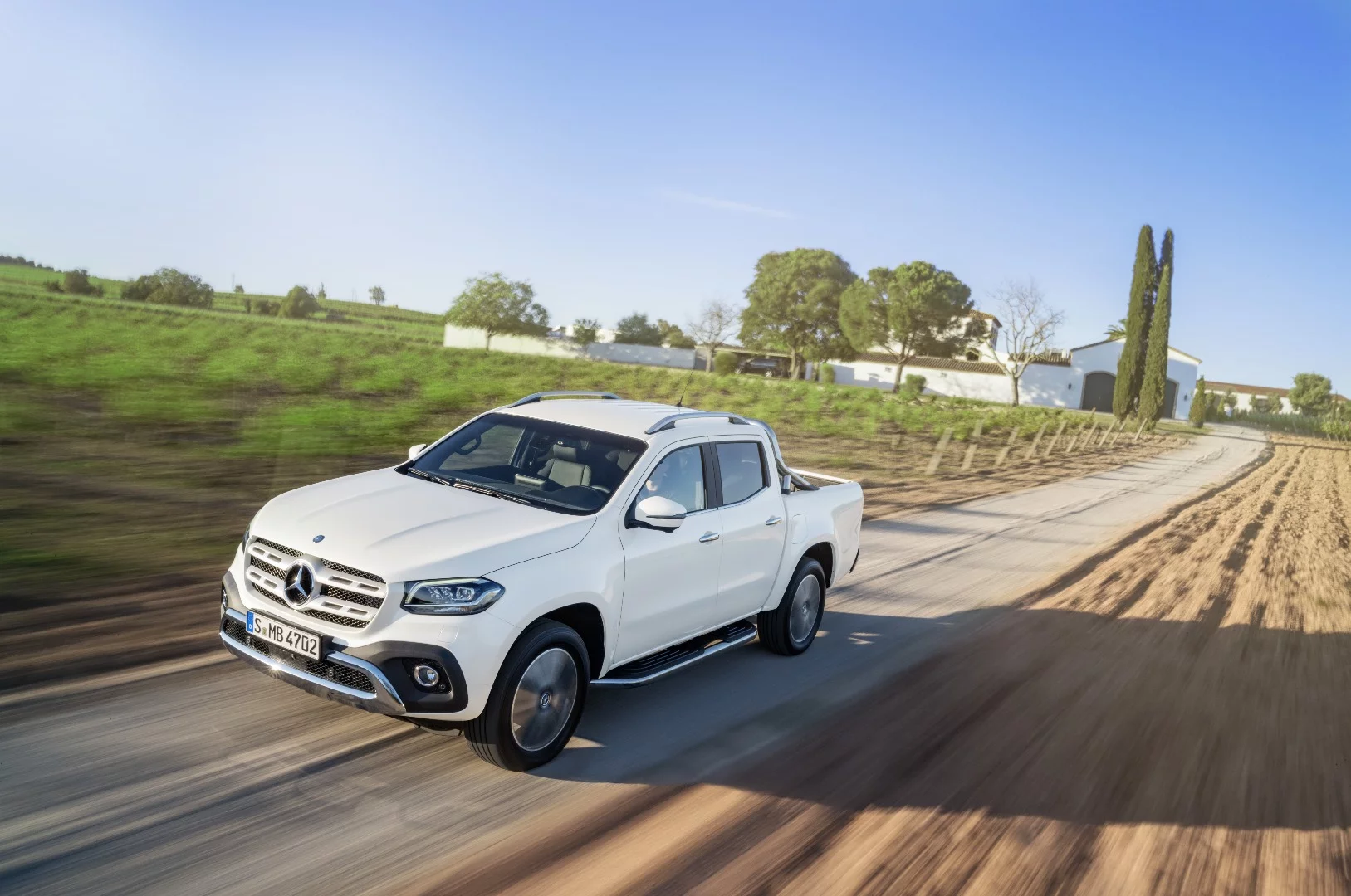 The Mercedes X-Class will be available first in Europe and then in other markets around the world