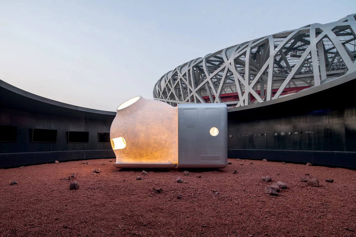 The Mars Case shelter is inspired by Henry David Thoreau's book Walden and his experience living simply