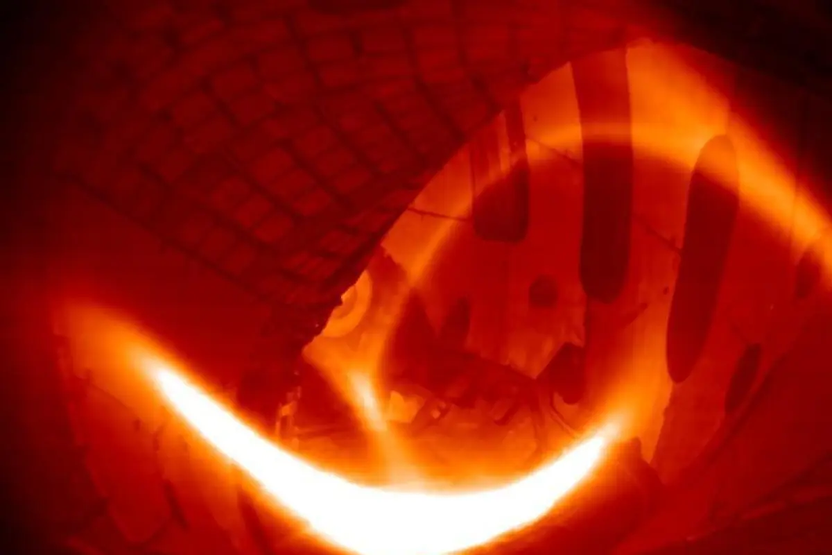 It took a 2-megawatt pulse of microwave heating to convert a small amount of hydrogen gas into a low-density hydrogen plasma